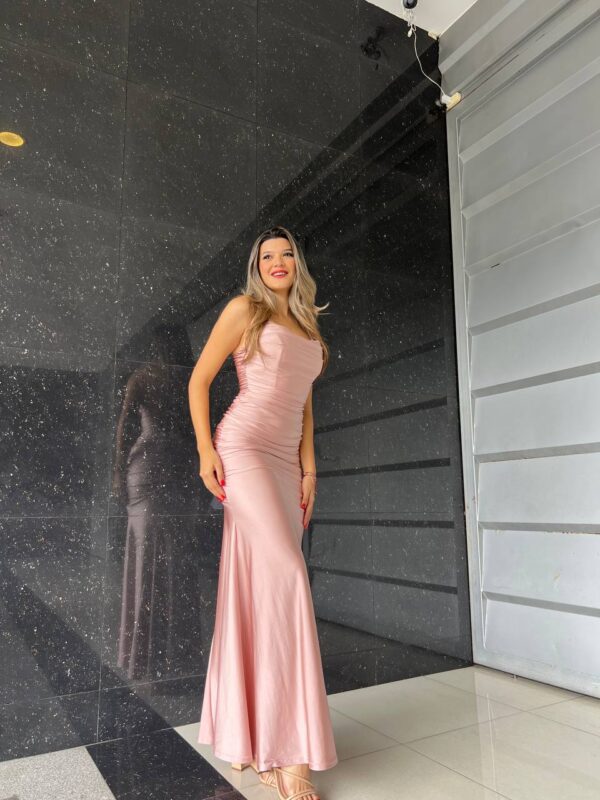 Vestido largo de fiesta corte Sirena - Imagen 2
