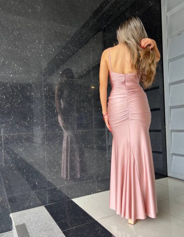 Vestido largo de fiesta corte Sirena - Imagen 4