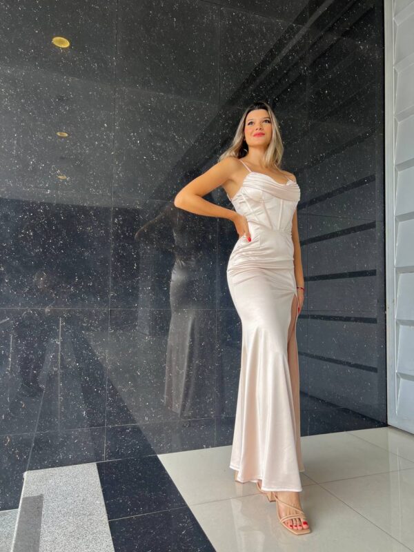 Vestido largo corte Sirena