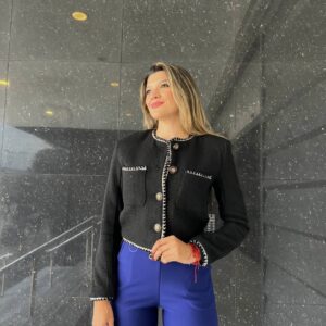 Chaqueta de tweed