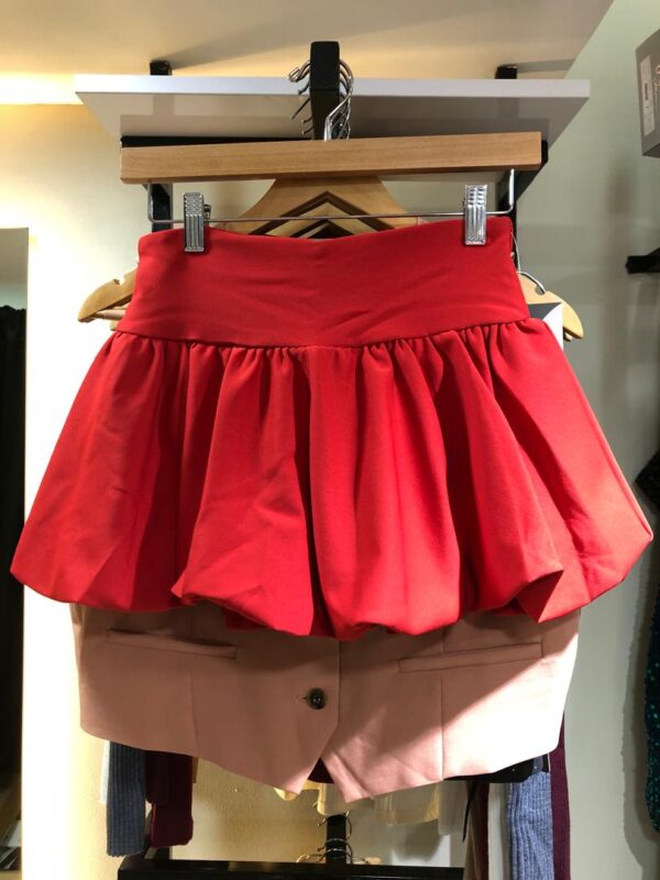Falda globo corta tipo short - Imagen 4