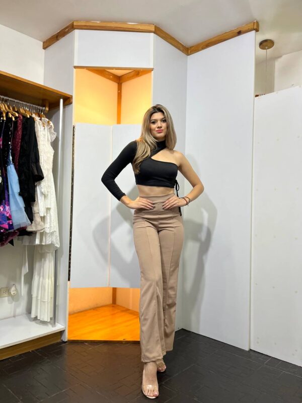 Pantalones de vestir Victoria de talle alto - Imagen 2