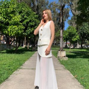 Set dos piezas top y falda